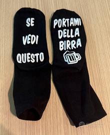 Calze antiscivolo simpatiche da uomo