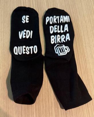 Calze antiscivolo simpatiche da uomo