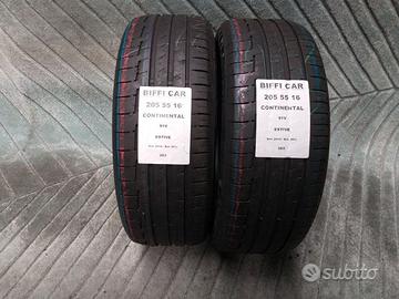 2 gomme 205 55 16 continental a263