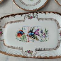 set 7 piatti decorazione pesci