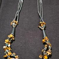 collana occhio di tigre e ematite 