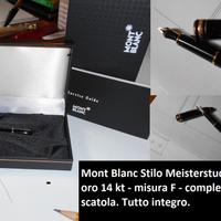 Penna stilo Mont Blanc Meisterstuck