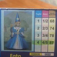 Vestito Fata turchina carnevale