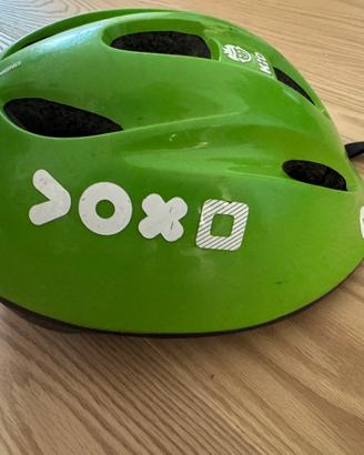 Casco bici bambino verde