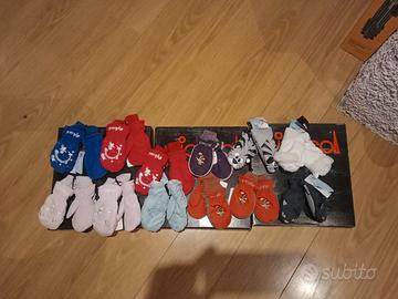 guanti moffole bimbi