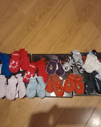 guanti moffole bimbi