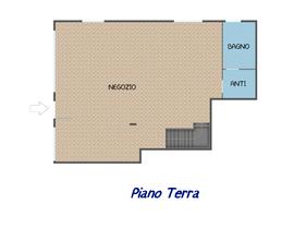 Ampio negozio con magazzino alla Mandria