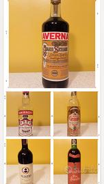 5 bottiglie vintage 