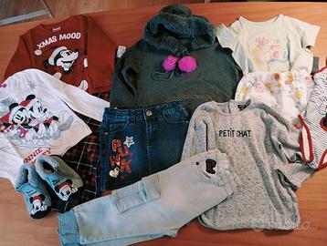 abbigliamento bambina anni 3-4