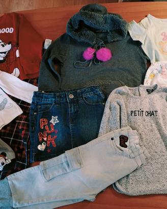 abbigliamento bambina anni 3-4