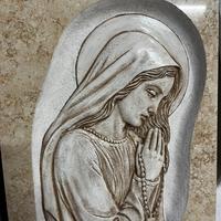 Scultura religiosa in marmo