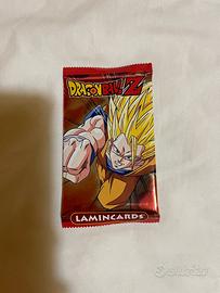 Bustina lamincards dragonball z ultimo scontro