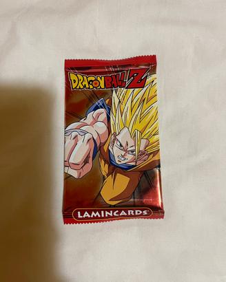 Bustina lamincards dragonball z ultimo scontro