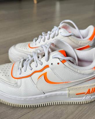 Scarpe Arancio bianche