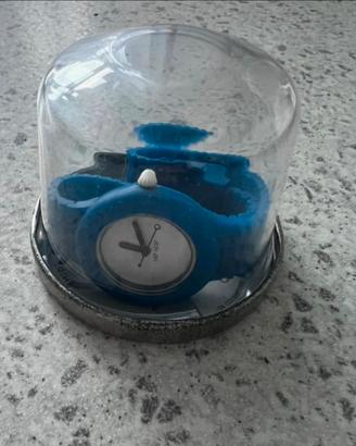 Orologio Blu in Gomma  Hip Hop, Vintage / Unisex