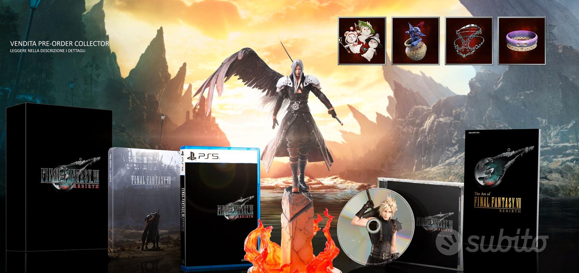 Collector's Edition Final Fantasy 7 Rebirth PS5 - Console e Videogiochi In  vendita a Cagliari