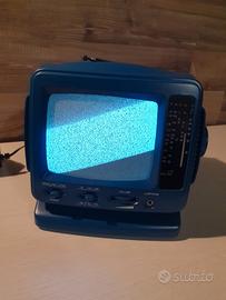 mini TV e radio,vintage 