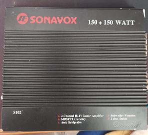 Amplificatore Sonavox S102 - Da Testare