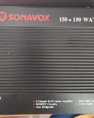 Amplificatore Sonavox S102 - Da Testare