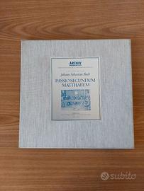Quattro vinili musica classica Bach