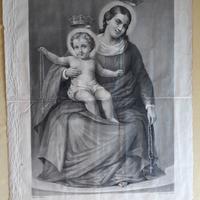 Madonna di Pompei. Immagine antica