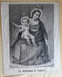 Madonna di Pompei. Immagine antica