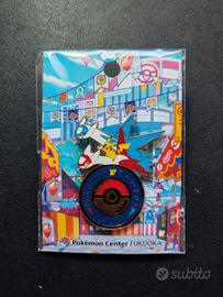 Pin Esclusiva Pokemon Center Fukuoka Sealed 