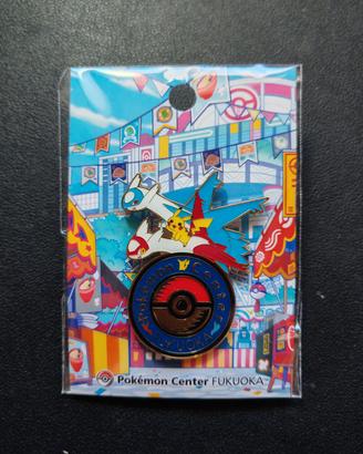 Pin Esclusiva Pokemon Center Fukuoka Sealed 