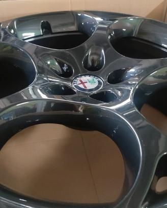 4 CERCHI LEGA ALFAROMEO STELVIO 21" ORIGINALI COD