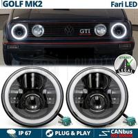 FARI Full LED per VOLKSWAGEN GOLF MK2 Angel Eyes