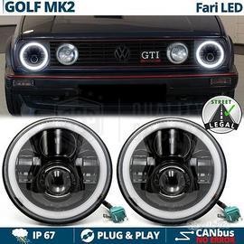 FARI Full LED per VOLKSWAGEN GOLF MK2 Angel Eyes