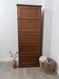 Scarpiera vero legno