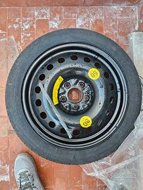 ruotino di scorta nissan juke 2015