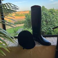 Stivali da cavallo stile inglese con cap