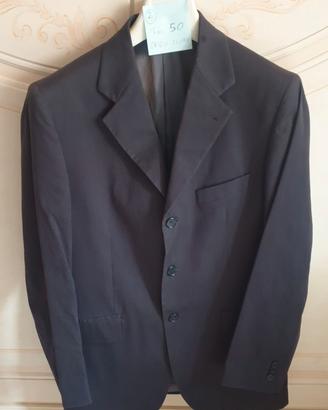 vestito completo uomo grigio scuro(tg. 50)