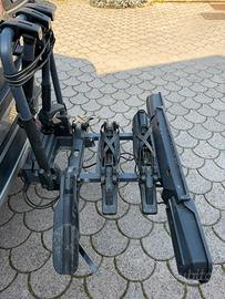 Portabici da gancio traino 3 bici