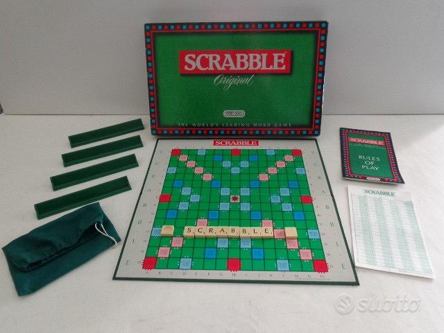 Scarabeo SCRABBLE da Torneo mondiale 1988 - Collezionismo In