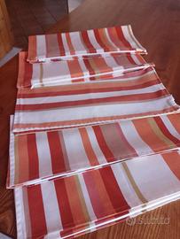 5 federe cuscini grandi da divano a righe colorate