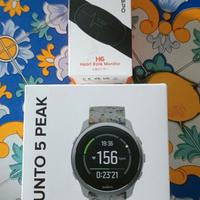 Smartwatch sportivo Suunto 5 peak + heart band