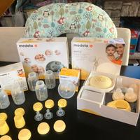 Tiralatte Medela Swing + accessori