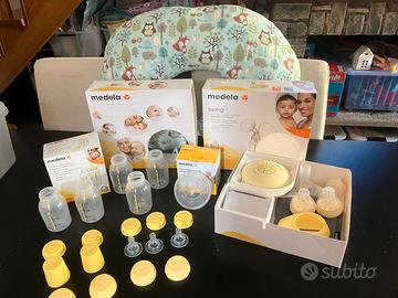 Tiralatte Medela Swing + accessori