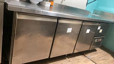 frigo professionale a 4 ante