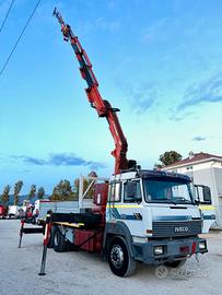 Iveco Turbotech 240-36 Cassone con gru