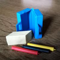 VALIGETTA CON PASTELLI E GOMMA MULINO BIANCO