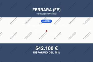 Immobile in asta di 1500 m² a Ferrara