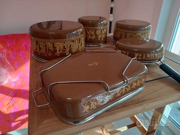 Servizio 8 pezzi pentole Siltal by Carla Agnelli.