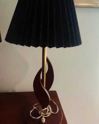 lampada stile scandinavo mid-century anni 60 