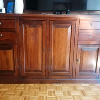  sala completa in legno arte povera 