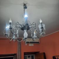 Lampadario da salone a pulsante