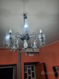 Lampadario da salone a pulsante